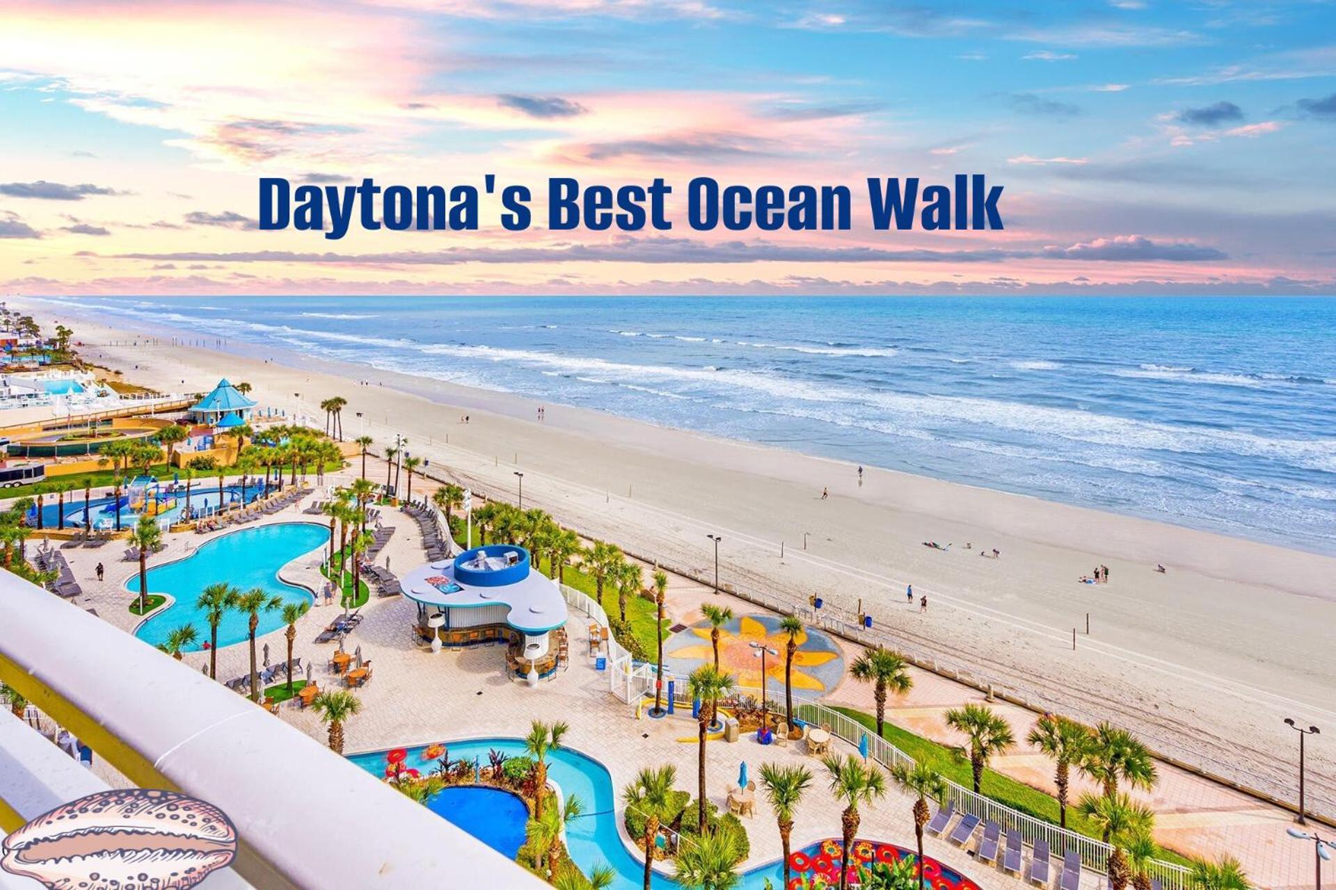 Vacation In Comfort And Luxury - 1 Bedroom Direct Oceanfront - Wyndham Ocean Walk Resort 1607 Daytona Beach Bagian luar foto